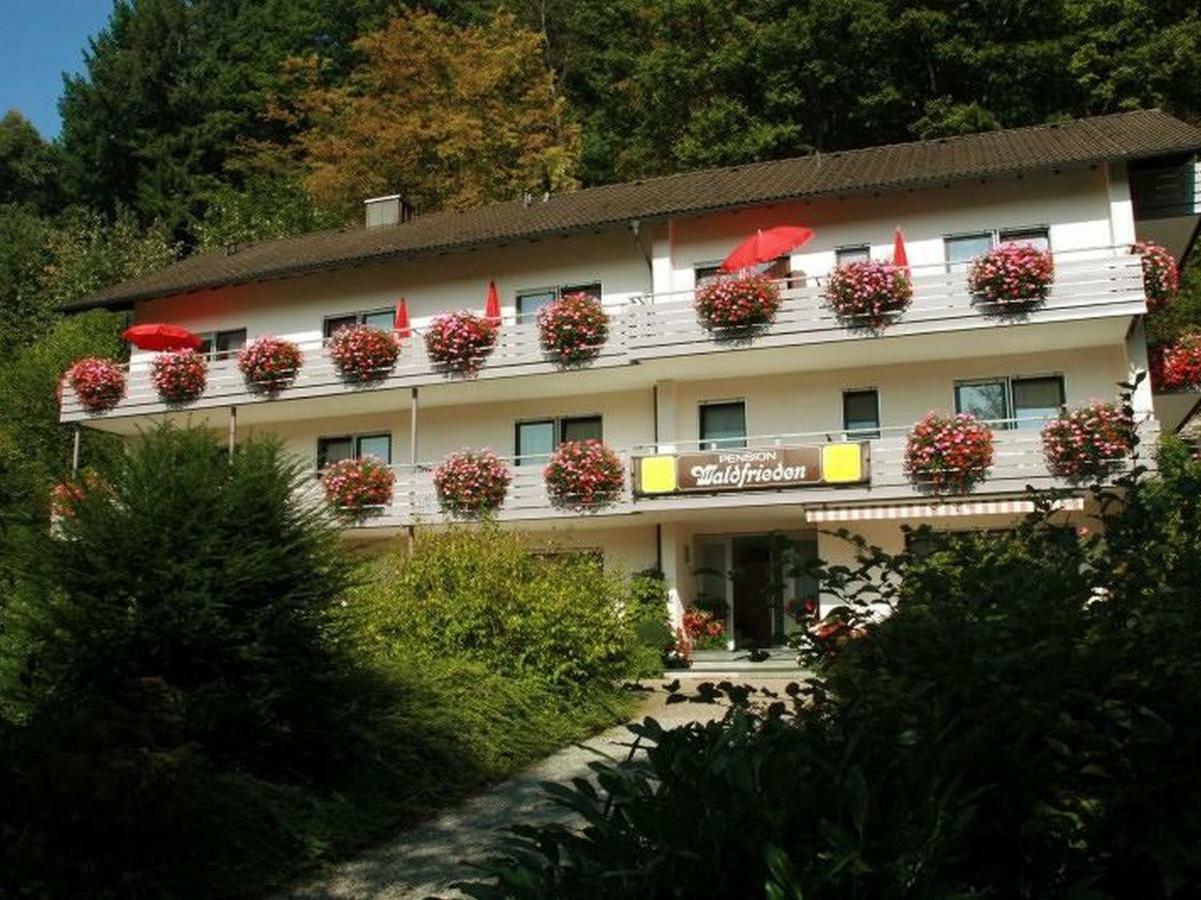 Pension Waldfrieden Oberharmersbach Eksteriør billede